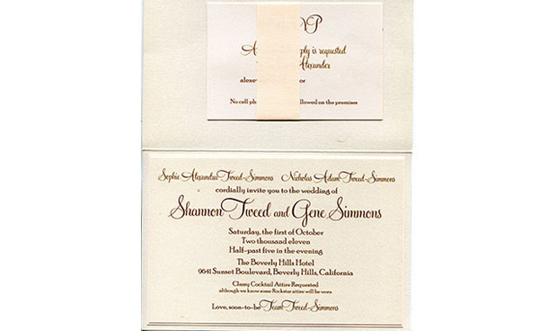 PREVIOUS Gene Simmons Shannon Tweed Set Wedding Date